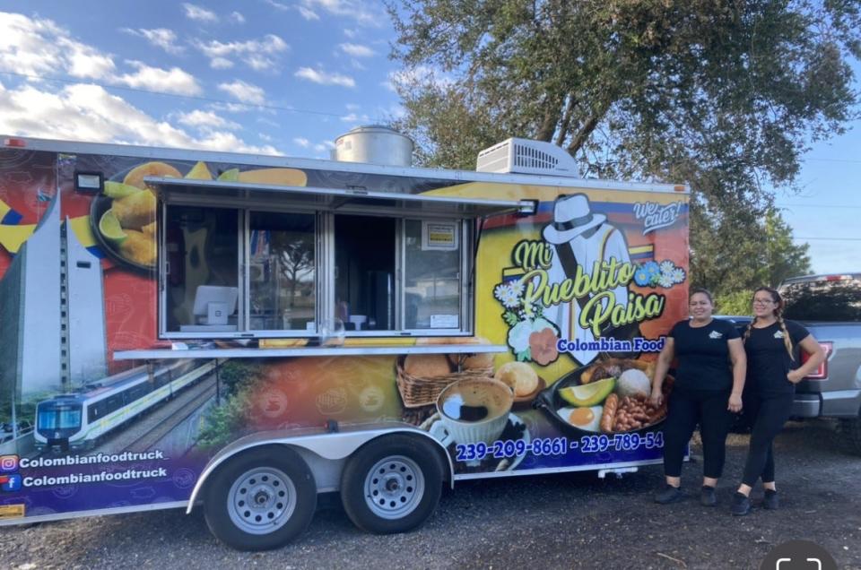 The Mi Pueblito Paisa food truck in Lehigh Acres donated more than 250 free meals after Hurricane Ian.