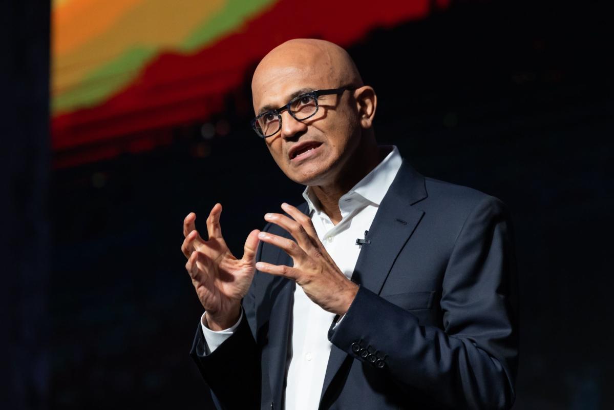 Microsoft’s Nadella Takes Fresh Aim at Google With OpenAI Talks