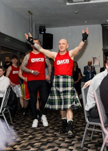 Glasgow Times: Mr McCreadie showed off his skills during a showcase event at Glasgowâ€™s Normandy Hotel