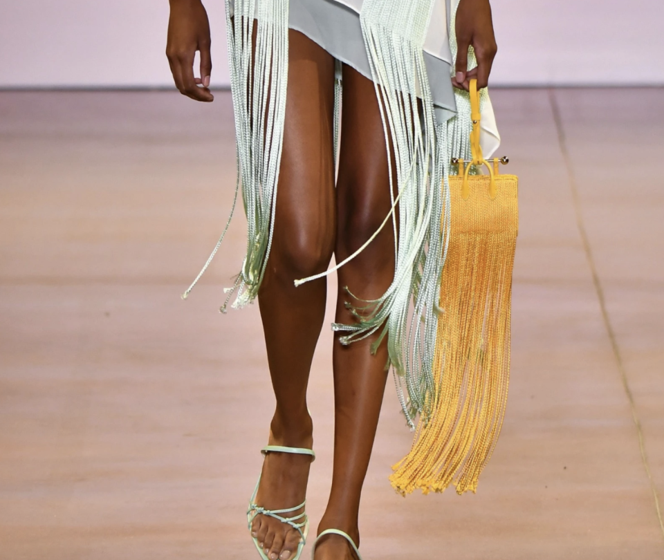 PHOTO: Strathberry. Miniature Fringe Tote