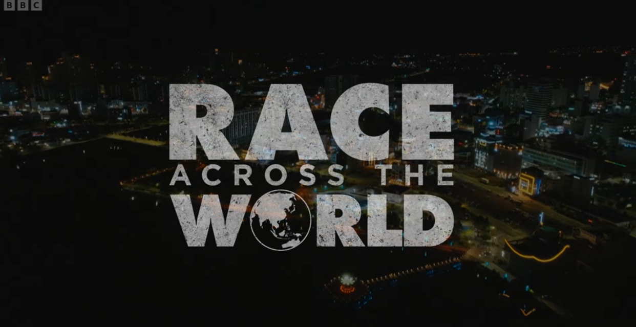 Race Across the World has eliminated the first pair. (BBC screengrab)