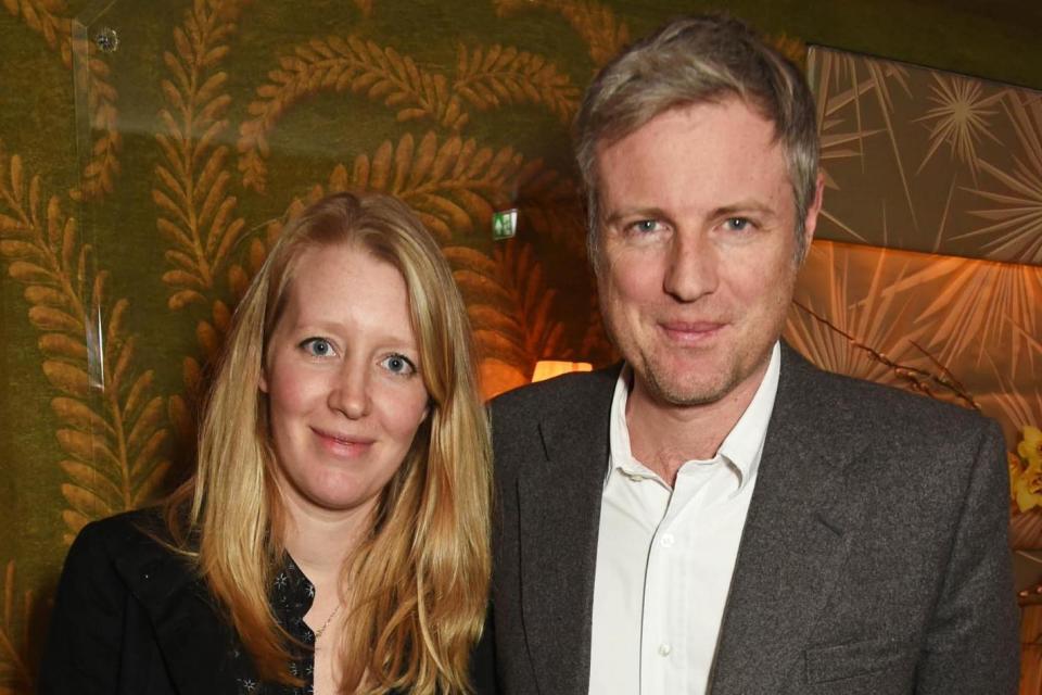 New child: Zac Goldsmith and wife Alice: Dave Benett