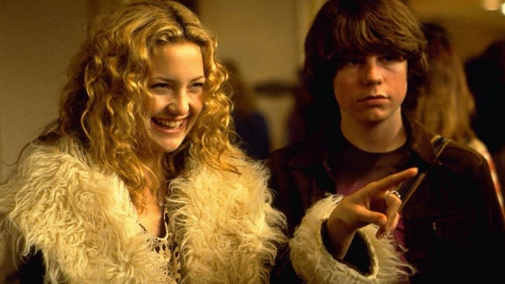 Kate Hudson and Patrick Fugit in Almost Famous (2000)