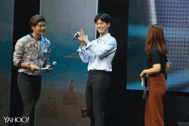 Meet 'Love In The Moonlight' star Park Bo-gum in Singapore on 18 Feb