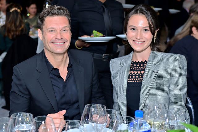 Stefanie Keenan/Getty for LACMA Ryan Seacrest and Aubrey Paige attend LACMA 2022 Collectors Committee Gala at Los Angeles County Museum of Art on April 23, 2022 in Los Angeles, California