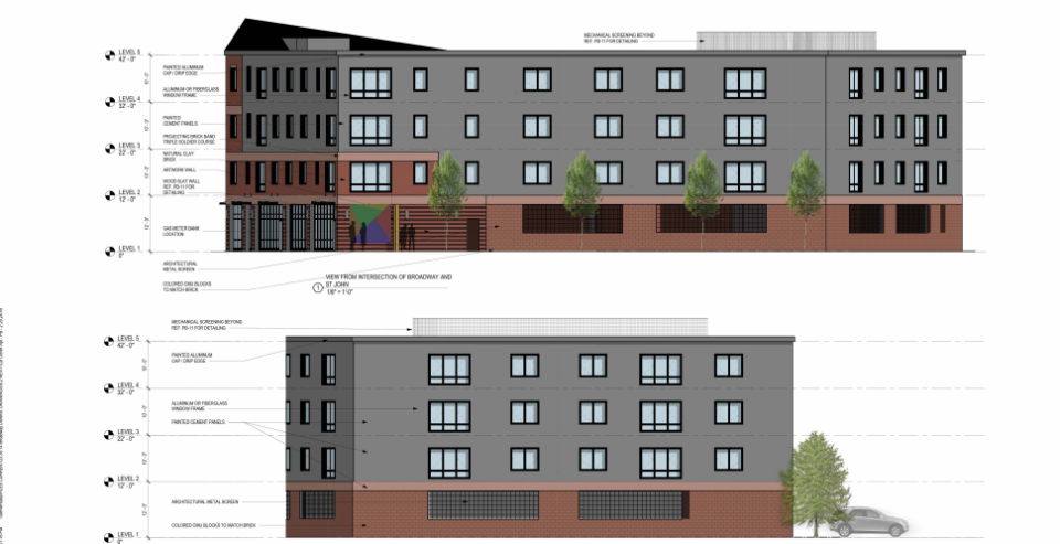 The owner of 14 Broadway in Dover is seeking to demolish an existing one-story warehouse on the property and replace it within a 38-unit, four-story apartment building.