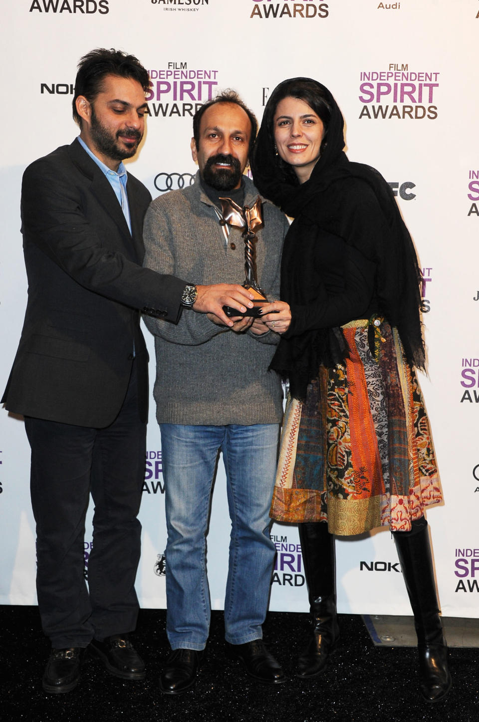 2012 Film Independent Spirit Awards - Press Room