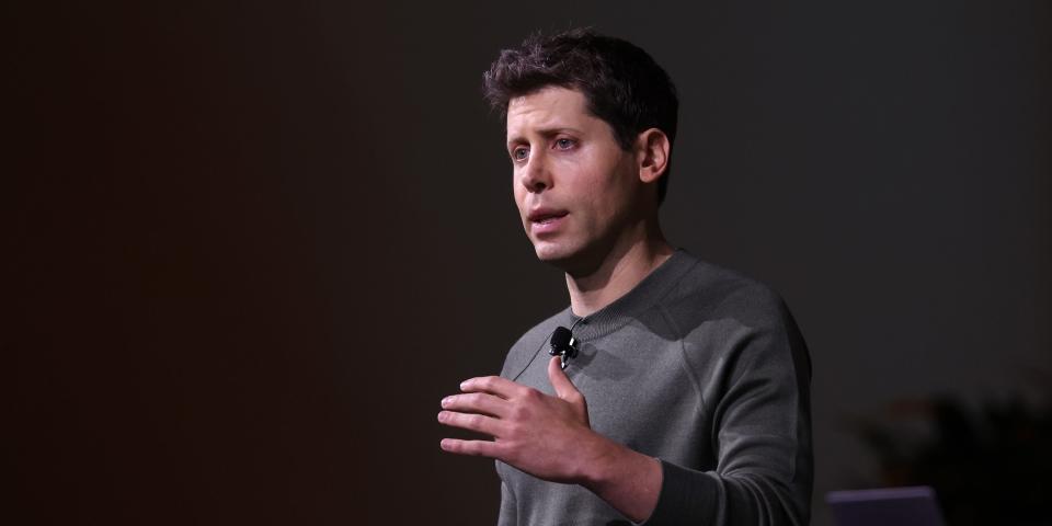 OpenAI CEO Sam Altman at the company's first developer conference. - Copyright: Justin Sullivan/Getty Images
