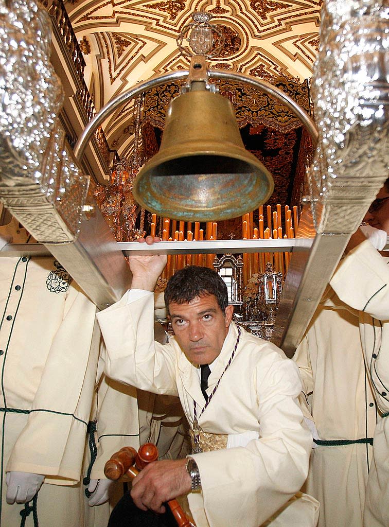 Antonio Banderas Spain Holy Week