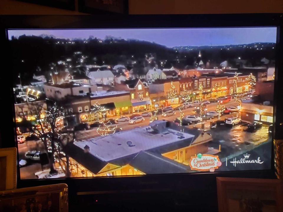 A downtown Beaver scene appeared in the new Hallmark channel Christmas movie "Everything Christmas."
