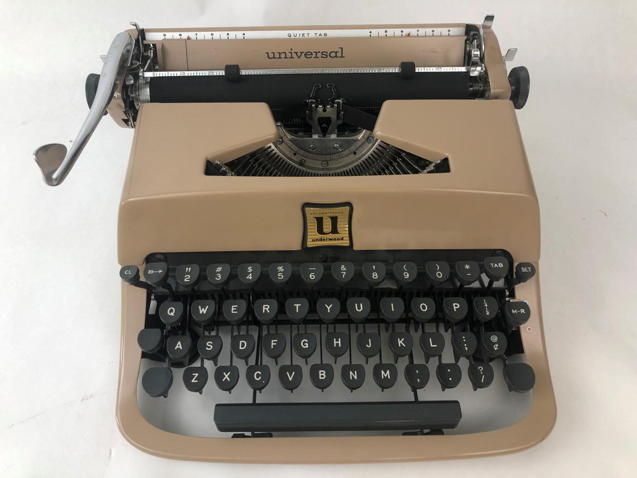 This portable #6 model from Underwood ($199 with case) was a midcentury workhorse.