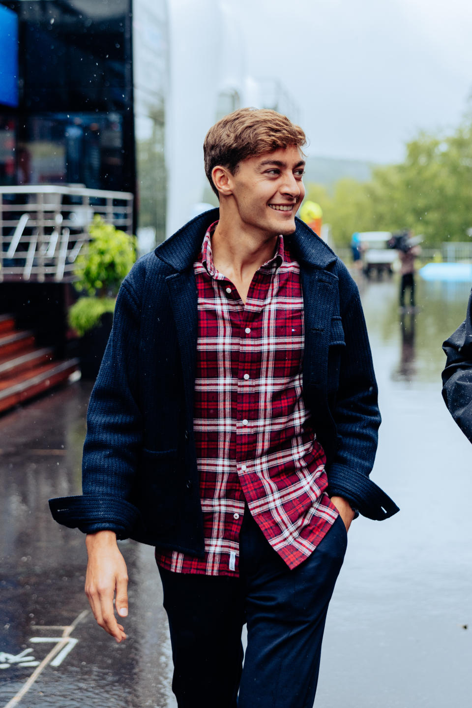 George Russell for Tommy Hilfiger