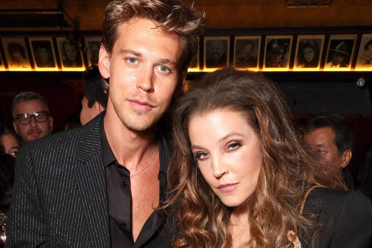 Austin Butler and Lisa Marie Presley Elvis Presley's 88th Birthday Celebration