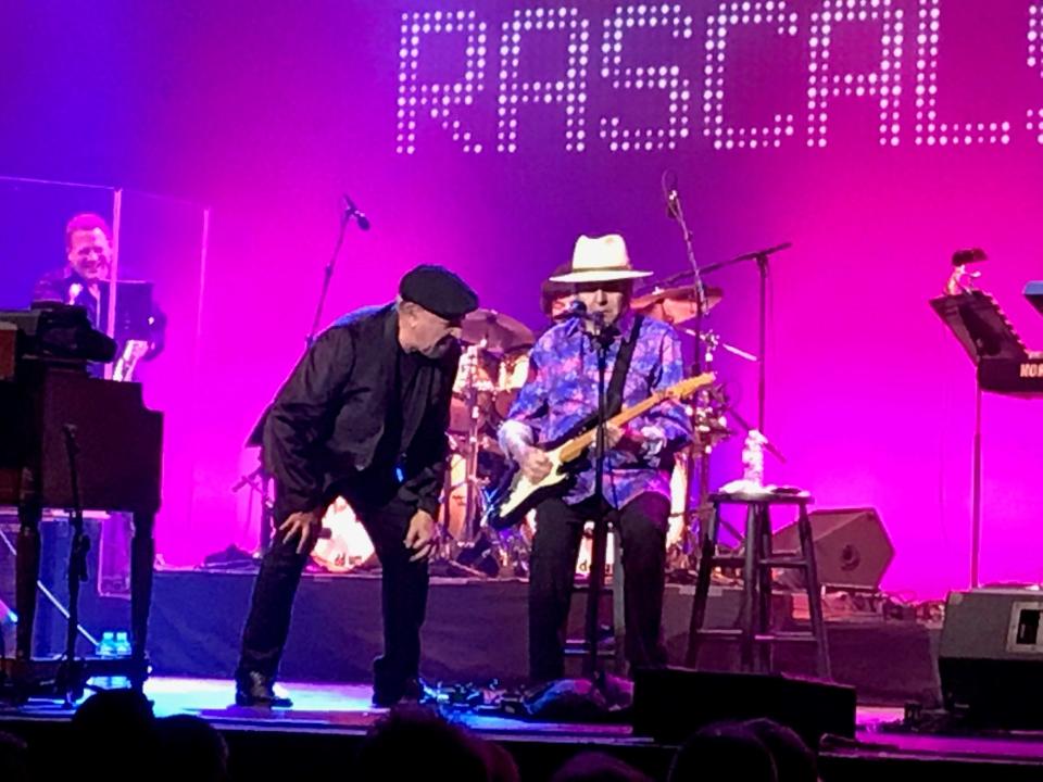 Felix Cavaliere and Gene Cornish of the Rascals at the Count Basie Center in Red Bank on Dec. 29, 2018.