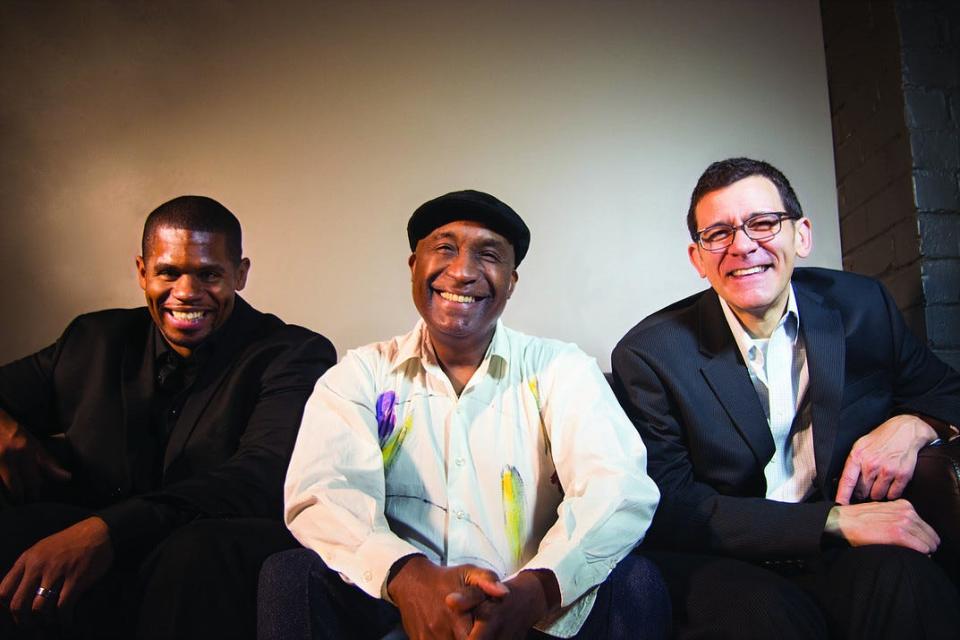 The Bobby Floyd Trio, featuring 2020 Grammy nominee Bobby Floyd, center, will play a Happy Hour show at Natalie's Grandview on Sunday.