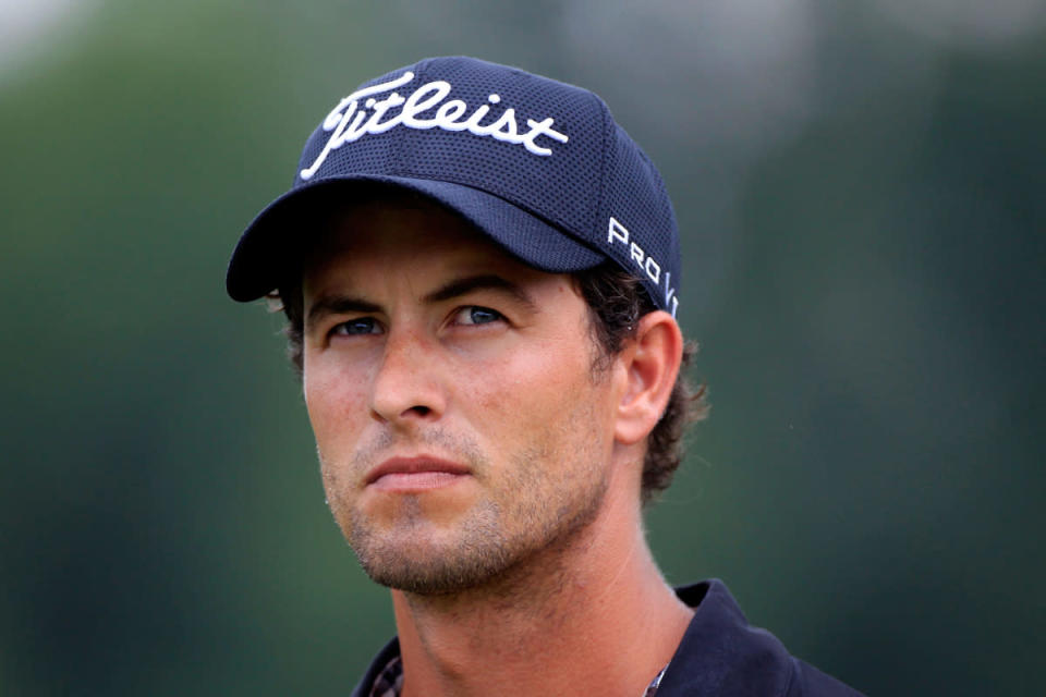 adam scott angry