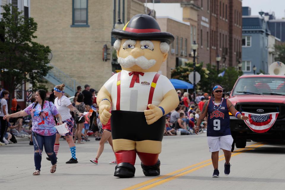 Scenes from the Fourth of July parade, Monday, July 4, 2022, in Sheboygan.