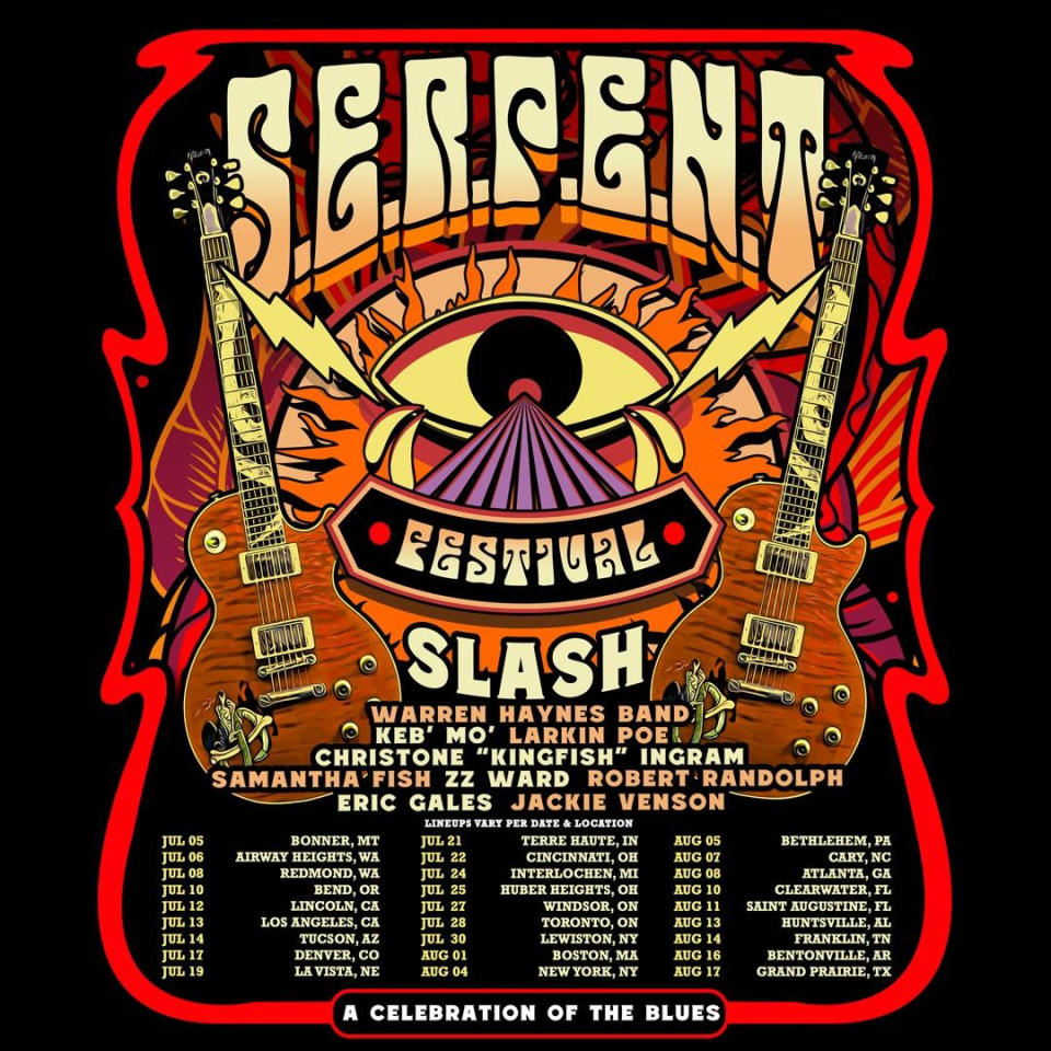 slash 2024 tour festival