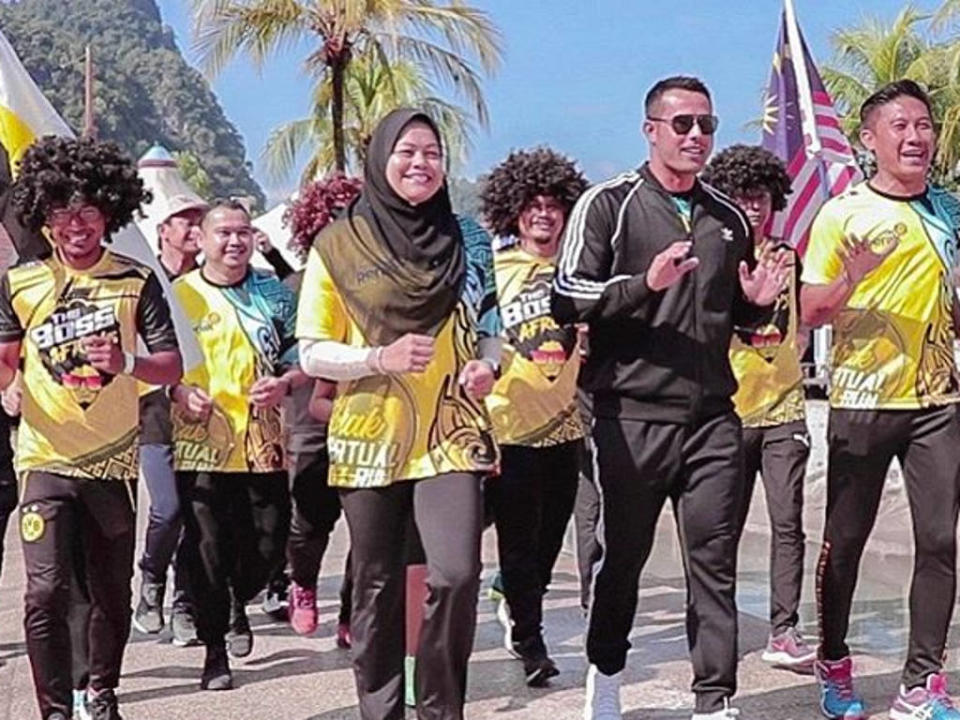 Zul Ariffin encourages Malaysians to take part in Perak Virtual Run 2020.