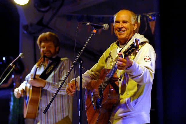 The late Jimmy Buffett