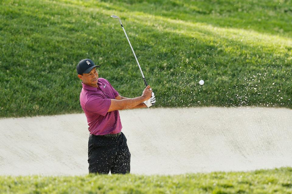 Tiger Woods has won the Memorial five times.