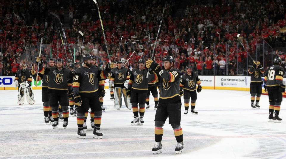Though the didn’t end the season raising the Stanley Cup, what the Golden Knights accomplished this season was nothing short of impressive. (Getty)