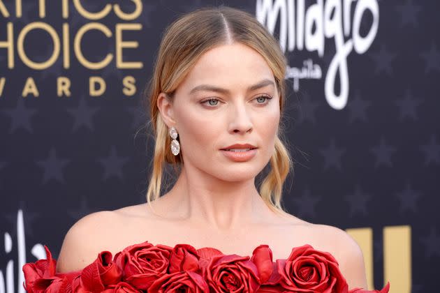 Margot Robbie at the Critics' Choice Awards last month