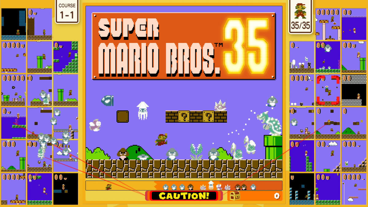 Super Mario Bros. 35' Turns the Classic Platformer Into a Battle