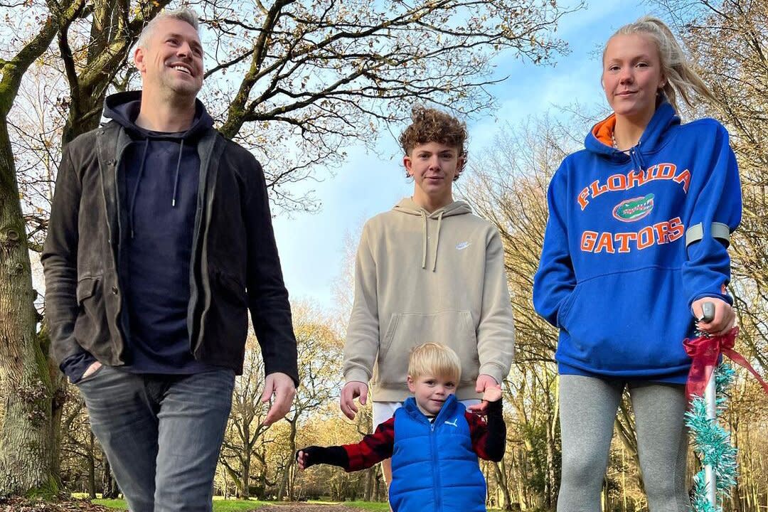 Ant Anstead Takes Hudson to London for Quality Time with Older Siblings on First Trip Out of the Country