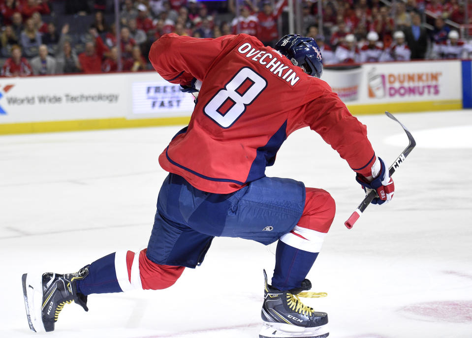 Alex Ovechkin. (AP Photo/Nick Wass)