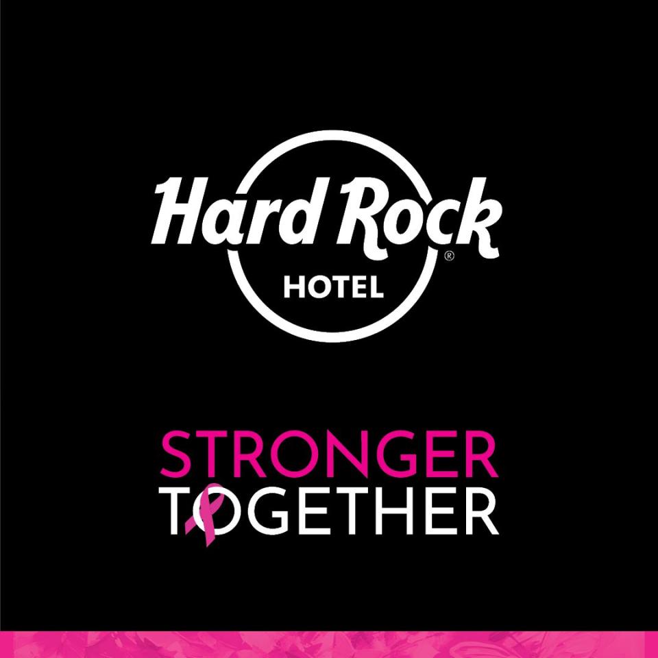 October is Breast Cancer Awareness Month, and the Hard Rock Hotel at Universal Orlando will honor the cause with various donations.