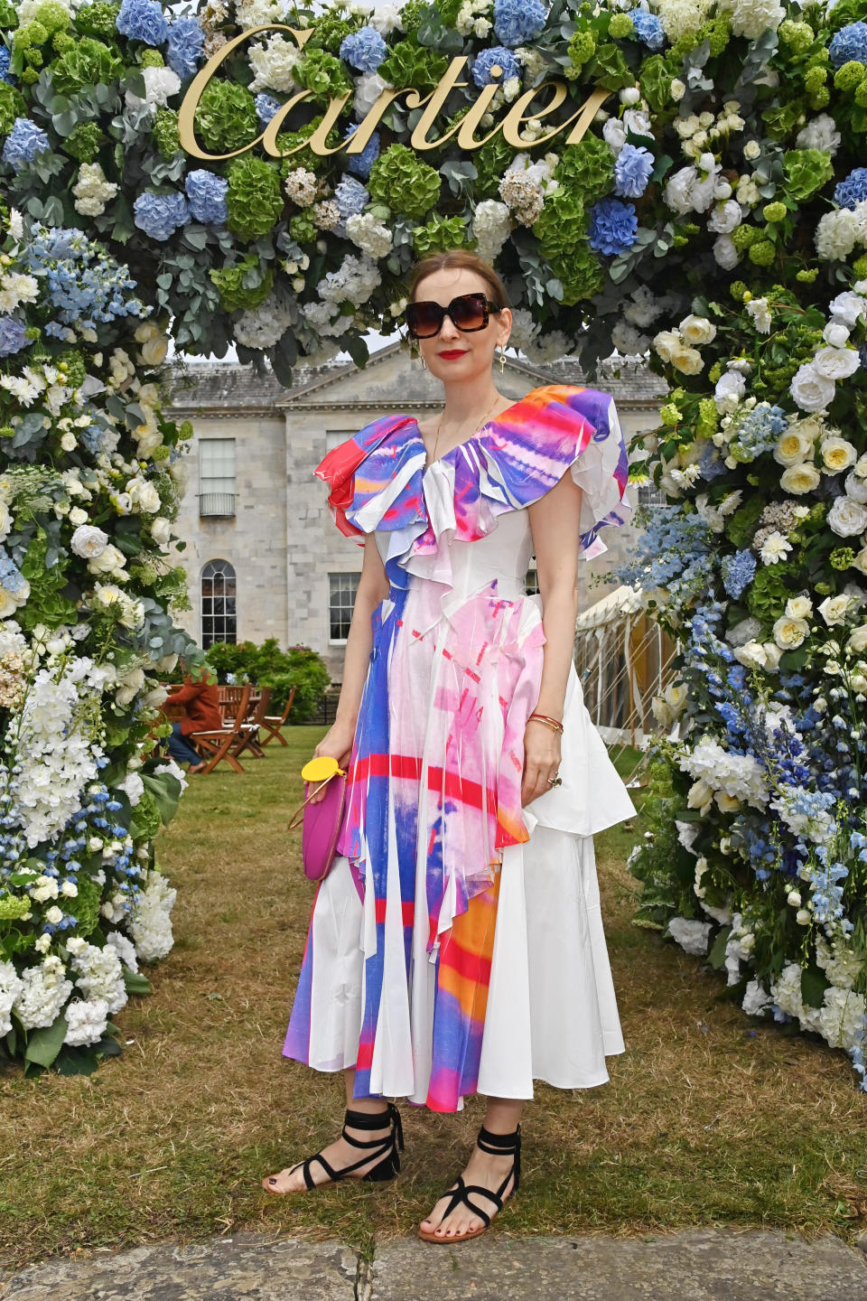 CHICHESTER, ENGLAND - JULY 16: Designer Roksanda Ilincic attends Cartier Style Et Luxe at the Goodwood Festival of Speed on July 16, 2023 in Chichester, England. 

Pic Credit: Dave Benett