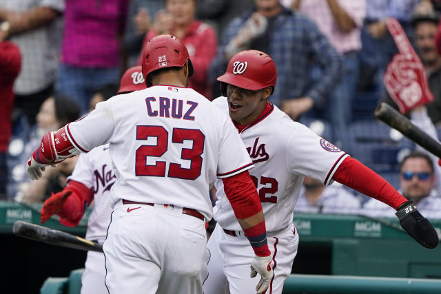 Video: Juan Soto becomes fourth player under 21 years old to homer in World  Series - NBC Sports