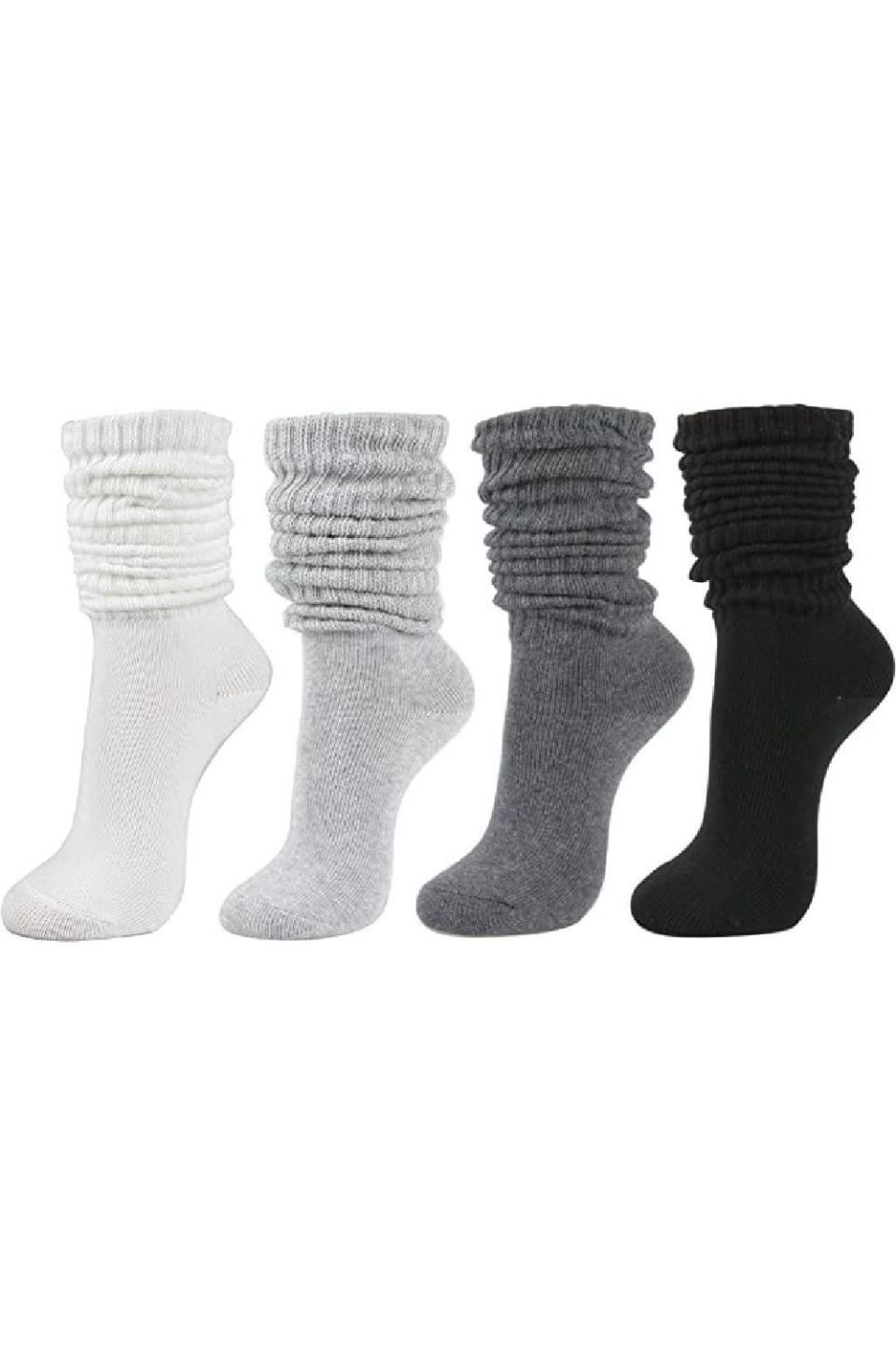 STYLEGAGA Women's Fall Winter Slouch Knit Socks