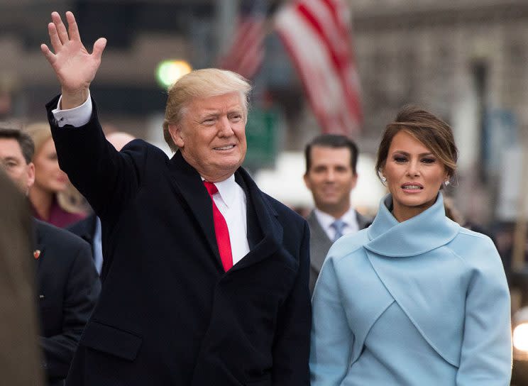 Donald and Melania Trump (Photo: Getty Images) 