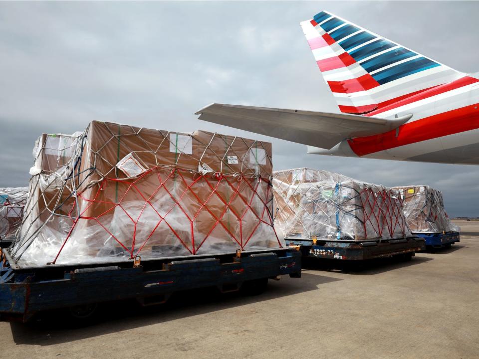 American Airlines cargo-only flight