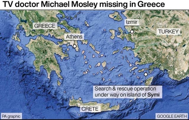 Μαζική αναζήτηση για τον τηλεοπτικό γιατρό Michael Mosley μετά την εξαφάνισή του στην Ελλάδα