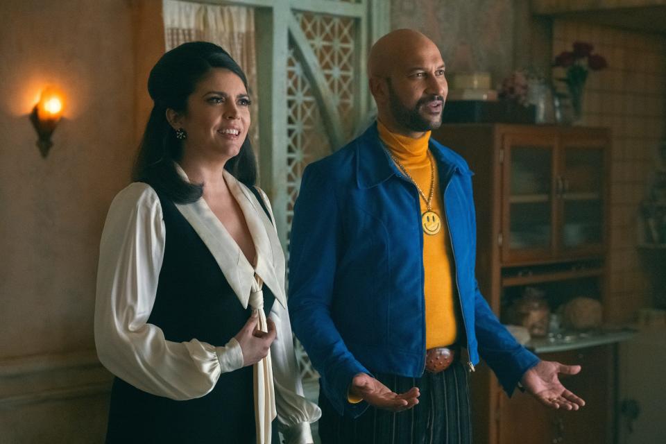 Cecily Strong and Keegan-Michael Key get in the musical spirit of things in Season 2 of "Schmigadoon!"