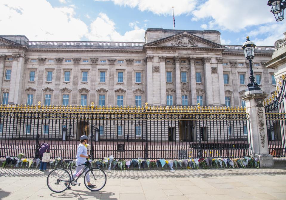 <p>The man was arrested near Buckingham Palace</p> (PA Wire)