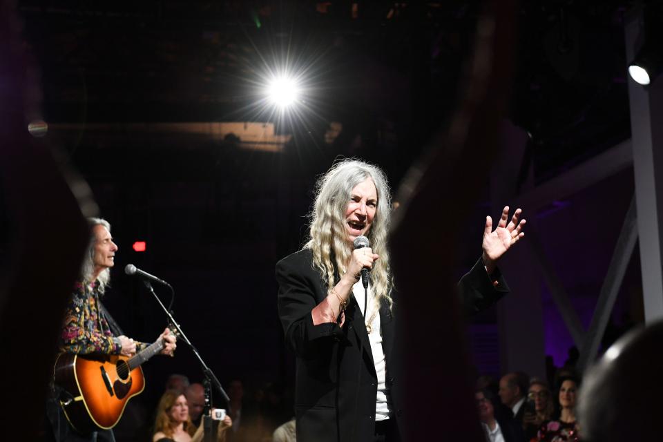 <h1 class="title">Patti Smith</h1><cite class="credit">Photo: Billy Farrell / BFA</cite>