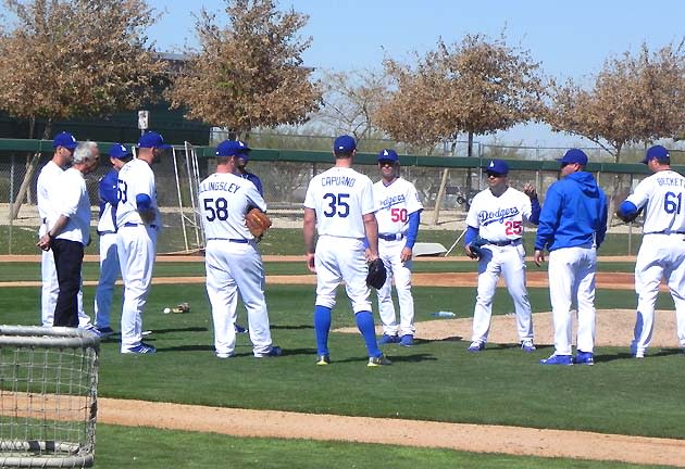 Sandy Koufax comes to Dodgers camp