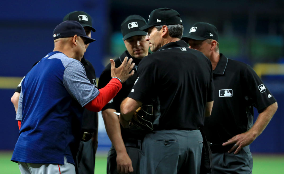 Alex Cora ejected from NY Yankees, Red Sox after pitch to Mookie Betts
