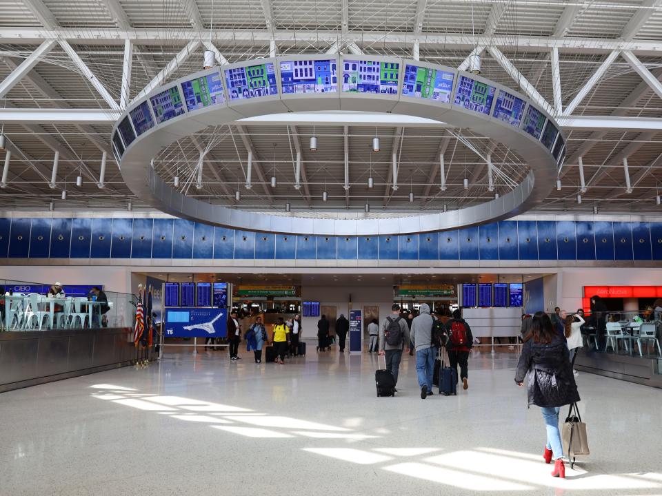 JetBlue terminal 5 at JFK.