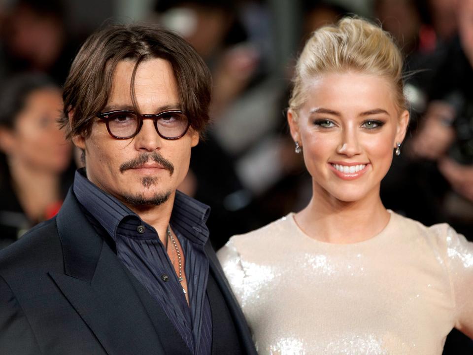 Johnny Depp And Amber Heard Attend The European Premiere Of 'The Rum Diary' At The Odeon Kensington, London