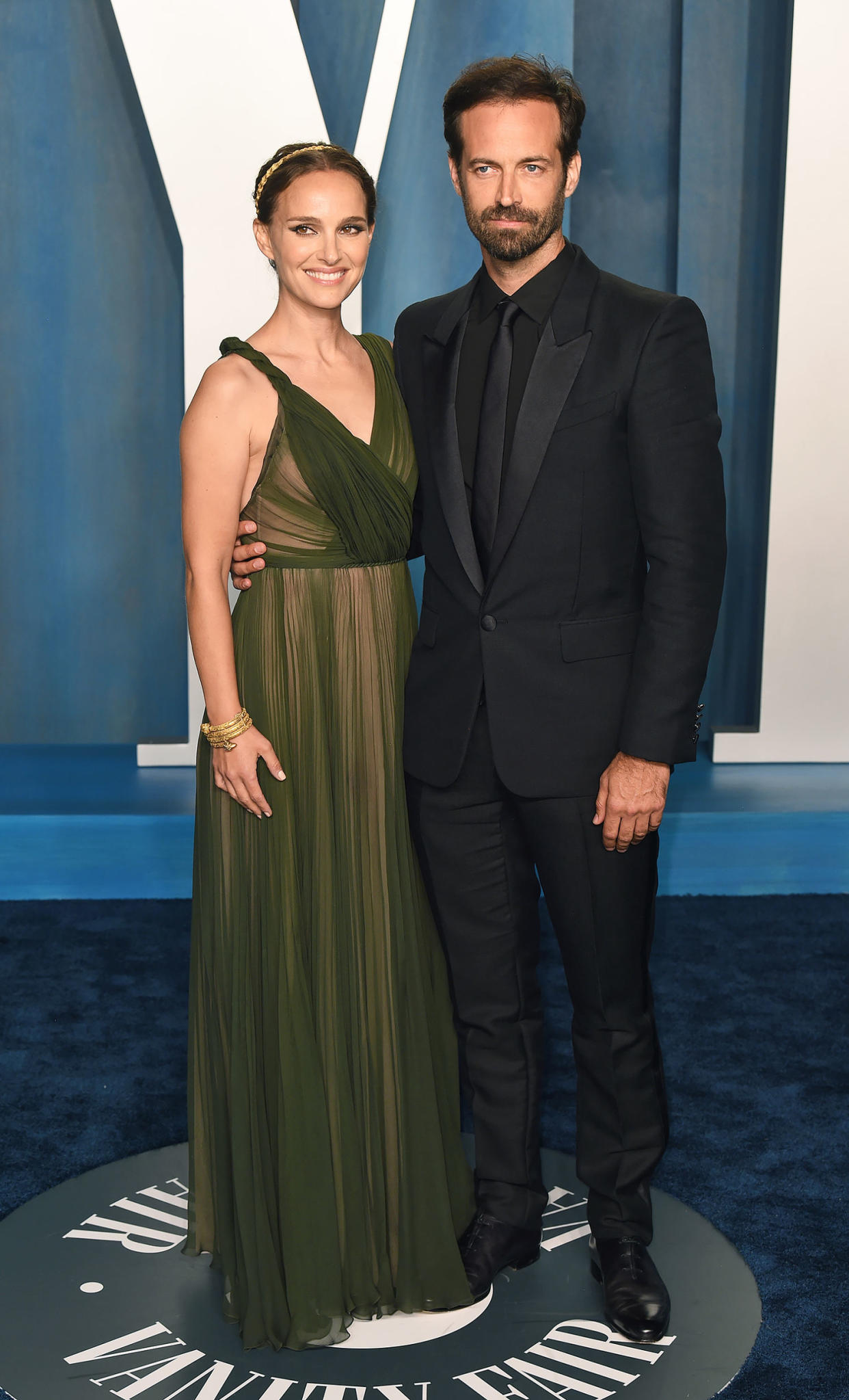 Natalie Portman and Benjamin Millepied (Doug Peters / Getty Images)