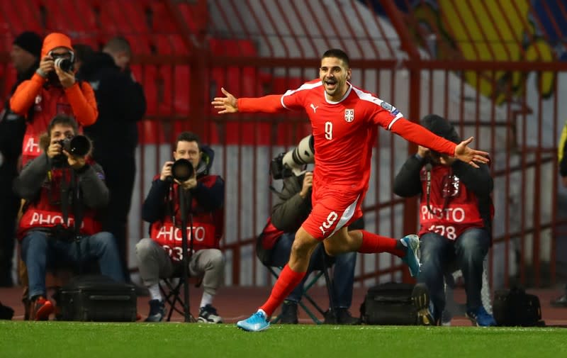 Euro 2020 Qualifier - Group B - Serbia v Ukraine