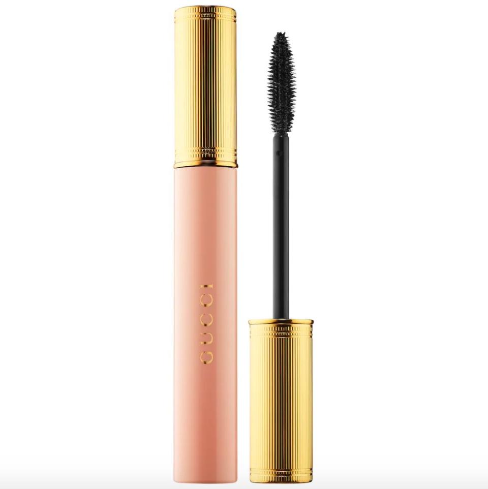 This mascara has become such a part of my morning makeup routine that I almost completely forgot that I <a href="https://www.huffpost.com/entry/would-recommend-march-2020_l_5e7b80a5c5b6b7d80959a818" target="_blank" rel="noopener noreferrer">bought it back in March</a>. Personally, I love having <a href="https://www.refinery29.com/en-us/fake-eyelashes-twiggy-eye-makeup-tutorial" target="_blank" rel="noopener noreferrer">Twiggy-esque eyelashes</a> that are big, bold and definitely say "look at me" (pun intended). While this Gucci mascara is a splurge, it gets me that look without having to apply coat after coat. I wear it almost everyday and it lasts me all day without staining  underneath my eyes. Plus, it's super easy to take off at the end of a long day. <strong>&mdash; Pardilla <br /></strong><br /><a href="https://fave.co/34A1JEq" target="_blank" rel="noopener noreferrer">Find it for $35 at Sephora</a>.
