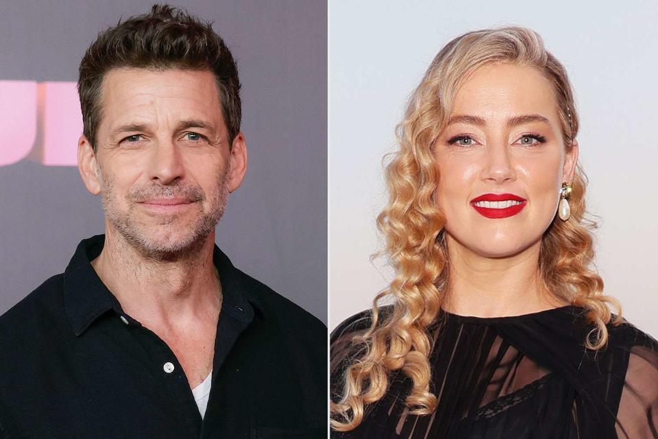 <p>Alexandre Schneider/Getty; Ernesto Ruscio/Getty</p> Zack Snyder; Amber Heard