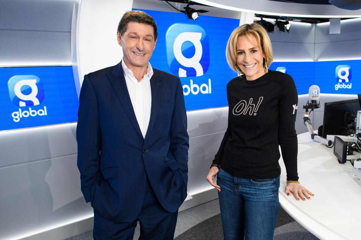 Jon Sopel and Emily Maitlis criticised the BBC’s coverage of Huw Edwards (Global/PA) (PA Media)