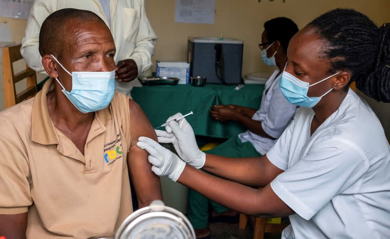 FILE PHOTO: Rwanda to kick off coronavirus vaccination campaign in Kigali